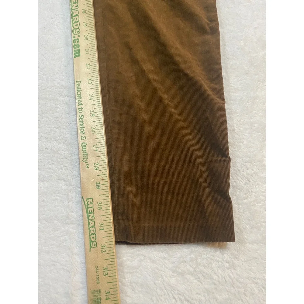 Banana Republic Traveler Corduroy Slim Fit Pants Brown Mens 34x32 619087-02